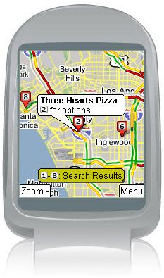 Google Mobile maps