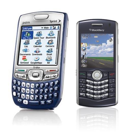 Treo 755p and Pearl 8130