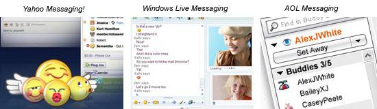 Messaging images