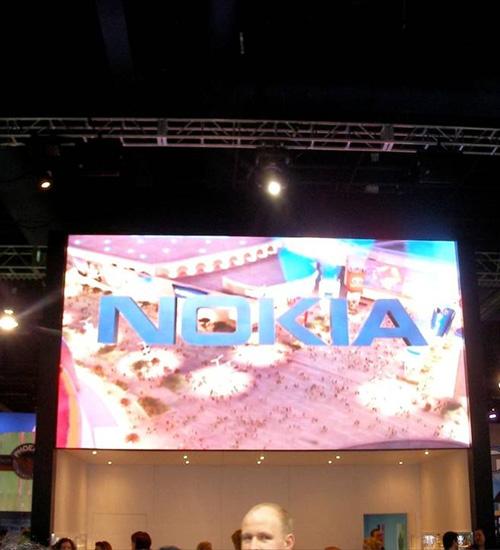 Nokia's booth at CES 2008