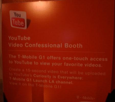 YouTube Video Confessional Booth