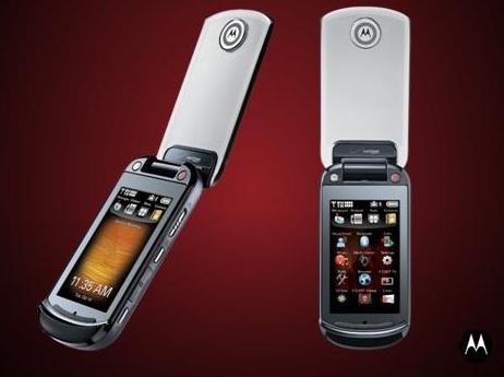 motorola touch screen phones