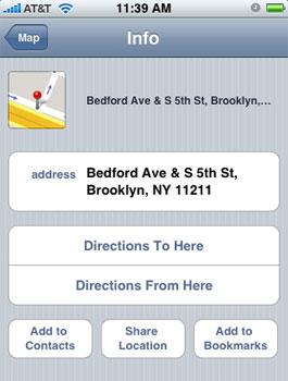 Find directions from your iPhone