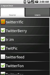 Loquacious Twitter client for Android - at phonedog.com
