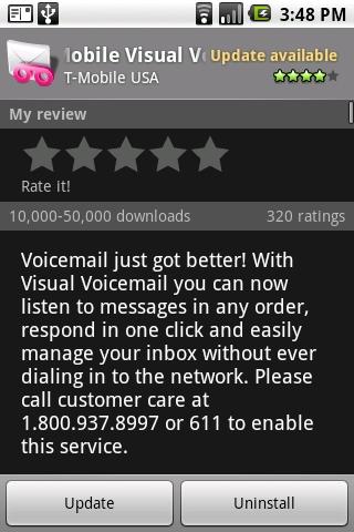 T-Mobile's Visual Voicemail
