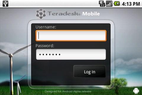 Teradesk for Android at PhoneDog