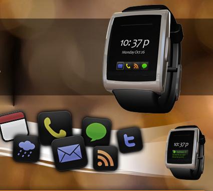 inPulse Smartwatch BlackBerry