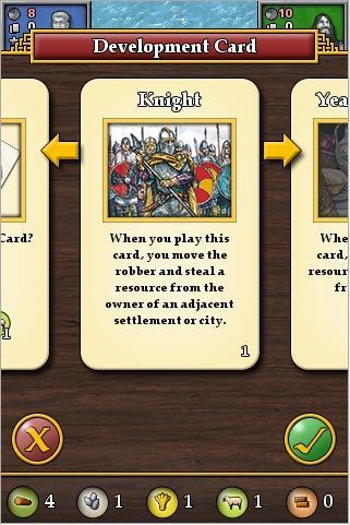 Settlers of Catan for iPhone, called Catan — The First Island 3