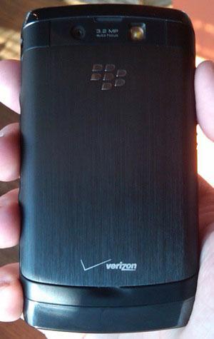 BlackBerry Storm2 back