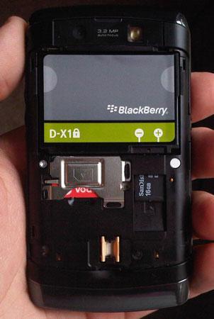 BlackBerry Storm2 battery