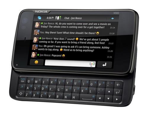 Nokia N900 with Maemo 5