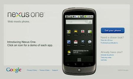 Order a Nexus One