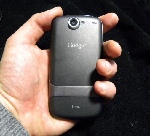 Google Nexus One back