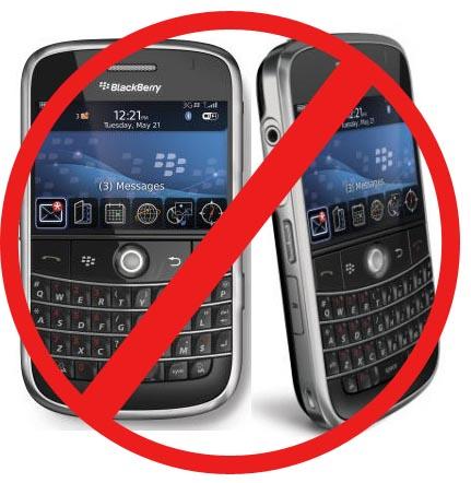 India BlackBerry ban