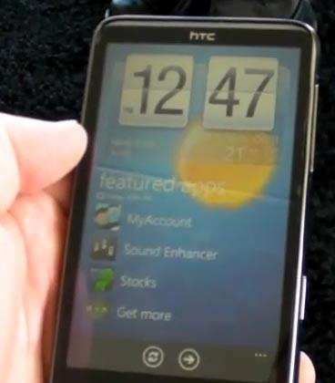 HTC Sense Hub Windows Phone 7