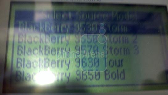 BlackBerry Storm 3 Cellebrite