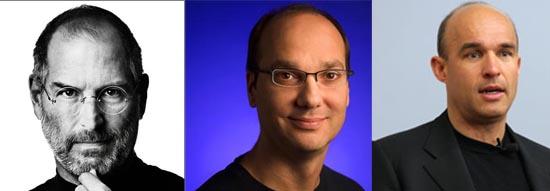 Steve Jobs Andy Rubin Jim Balsillie