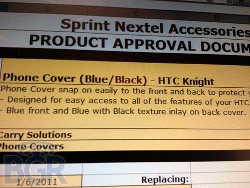 HTC Knight Speedy Sprint launch