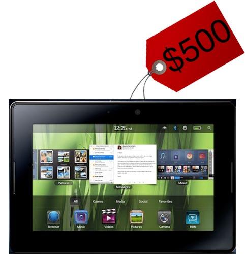 BlackBerry PlayBook price