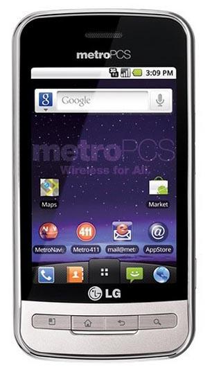 LG Optimus M MetroPCS