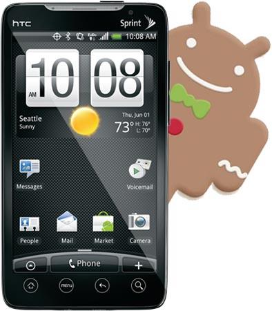 HTC EVO 4G Gingerbread