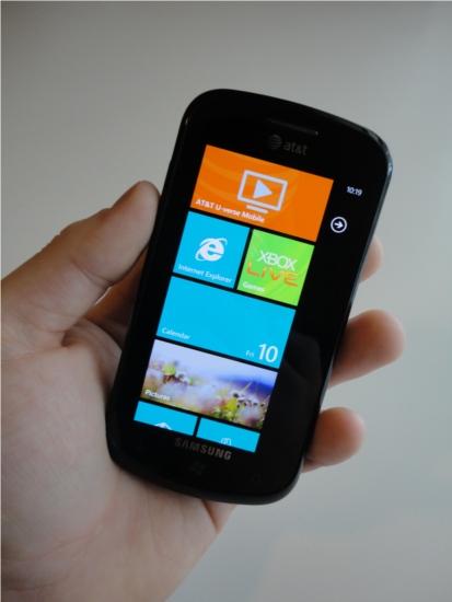 Samsung Focus with Windows Phone 7 OS