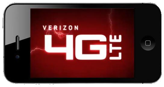 LTE 4G Verizon iPhone