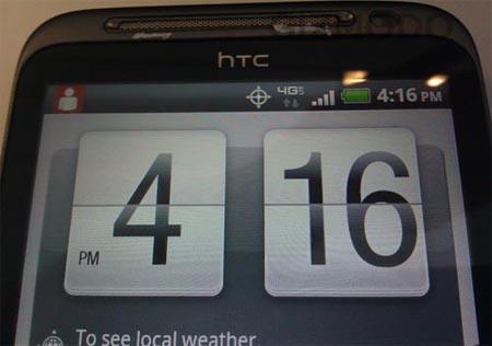 HTC Thunderbolt 4G Mocha