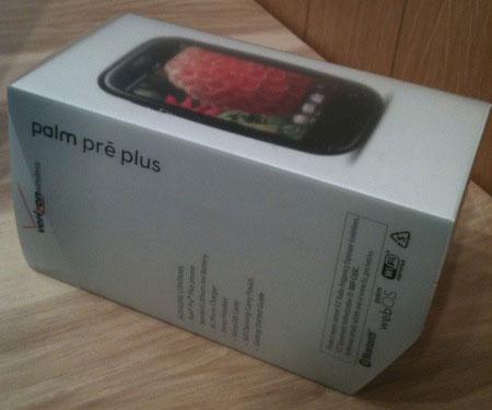 Palm Pre Plus box