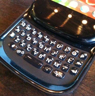 Palm Pre Plus QWERTY keyboard