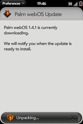 webOS 1.4.1