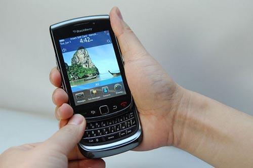 BlackBerry Bold 9800 slider