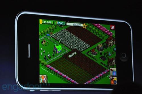 Farmville iPhone app