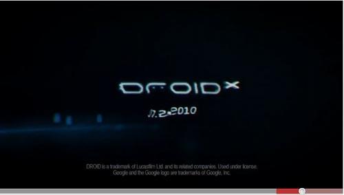 DROID X teaser
