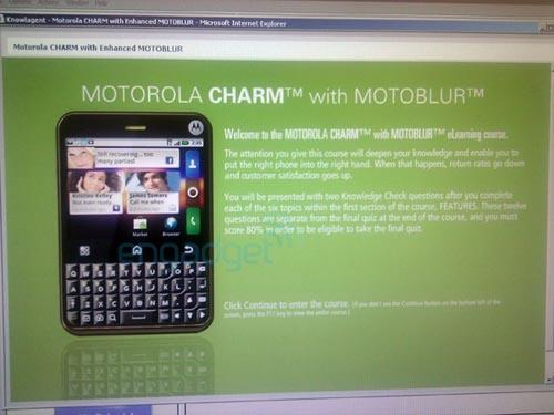 Motorola Charm