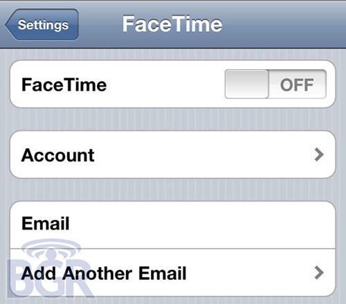 iPod Touch iPad FaceTime