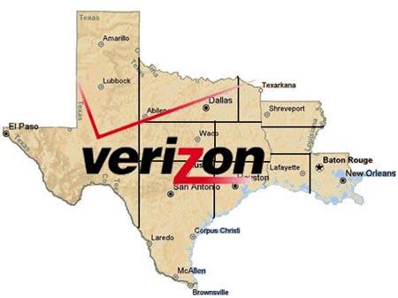 Verizon Texas Louisiana