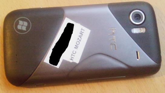 HTC Mozart back