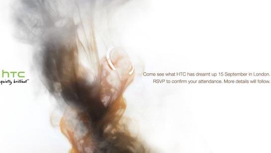 HTC event September 15 invite