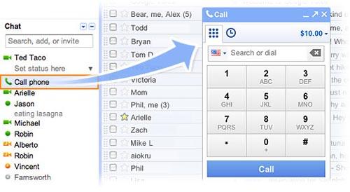 Google Voice in Gmail