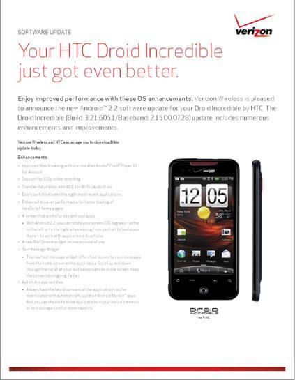 DROID Incredible Android 2.2 PDF