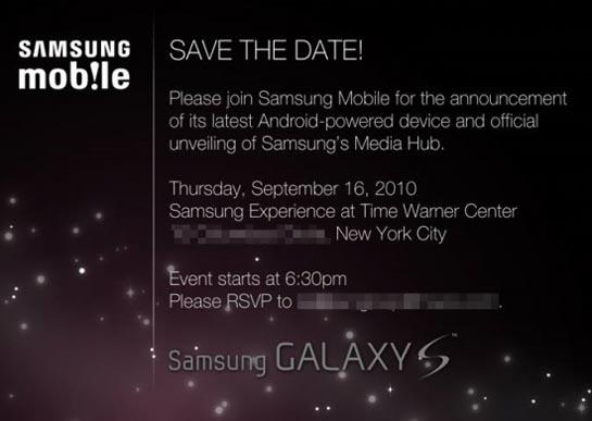 Samsung Media Hub event