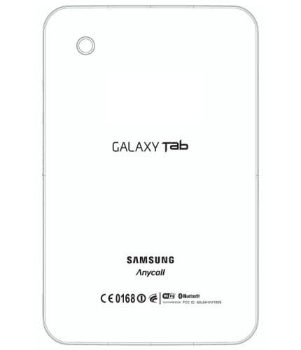 Samsung Galaxy Tab FCC