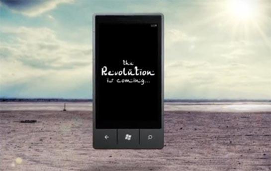 Windows Phone 7 revolution ad