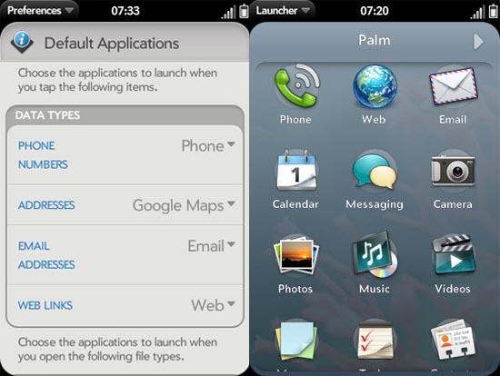 webOS 2.0 screenshots