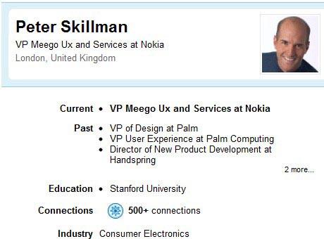 Peter Skillman LinkedIn