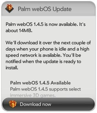 webOS 1.4.5