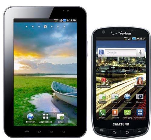 Samsung Galaxy Tab 2 LTE smartphone