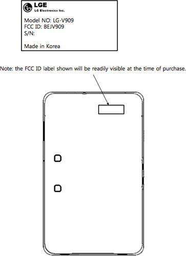 LG G-Slate FCC