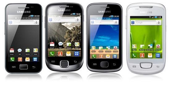 Samsung Galaxy phones